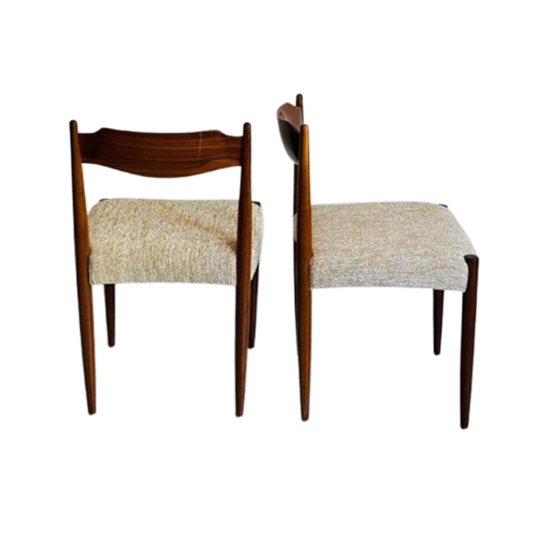 Set Vintage Deense Stoelen Jaren 60 1