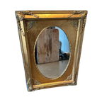 Franse Barok Spiegel Met Verguld Gouden Lijst thumbnail 1