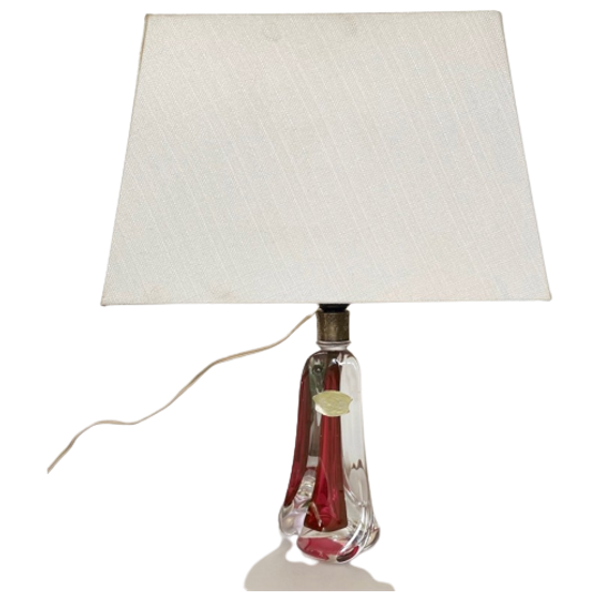 Rode Val Saint Lambert Lamp 1