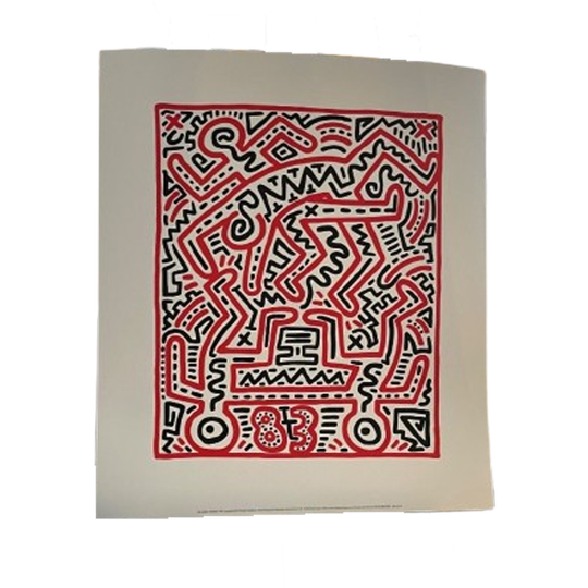 Keith Haring After (1958-1990),fun Gallery Exibition, 1983, 1