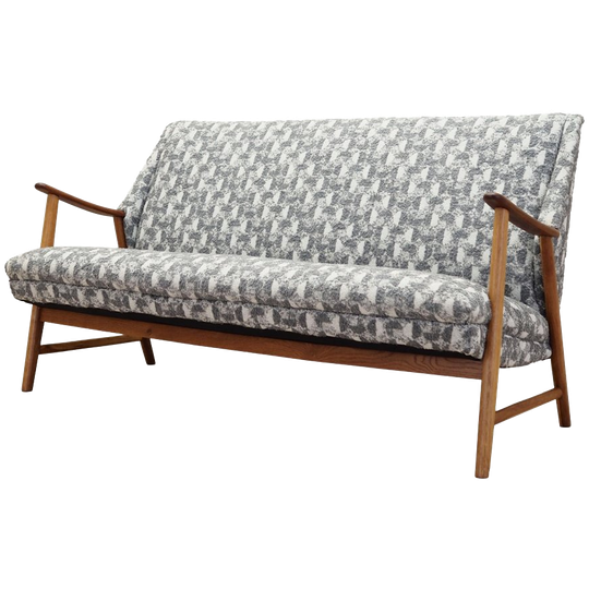 Oak Sofa, Danish Design, 1970s, Production: Denmark 1