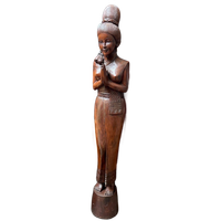 Aziatische Standbeeld, 153 Cm Hoog.
