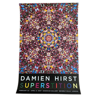 Damien Hirst, Superstition, Orginal Gallery Exhibition Poster, Printed In The New York