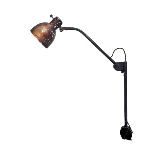 Industriële In Hoogte Te Verstellen Vintage Klemlamp 1