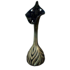 Antieke Art Nouveau Glazen Vaas thumbnail 1