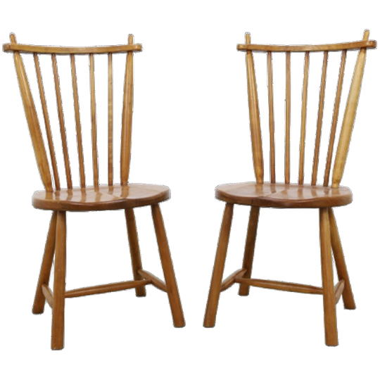 2x Spijlenstoel De Ster Geldermalsen, 1960s 1
