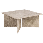 Jukaa Salontafel - 90 X 90 Cm - Beige Marmer thumbnail 1