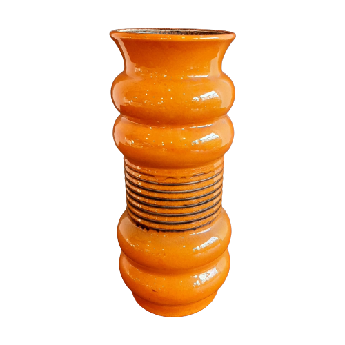 Orange Vase Alfred Klein Ceramic