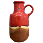 Ceramic Jug Vase By Scheurich Germany Model 408-40 thumbnail 1