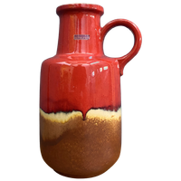 Ceramic Jug Vase By Scheurich Germany Model 408-40