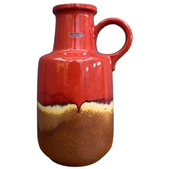 Ceramic Jug Vase By Scheurich Germany Model 408-40 1