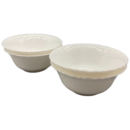 Set Arcopal Wit Swirl Compote Schaaltjes 4 Stuks 1