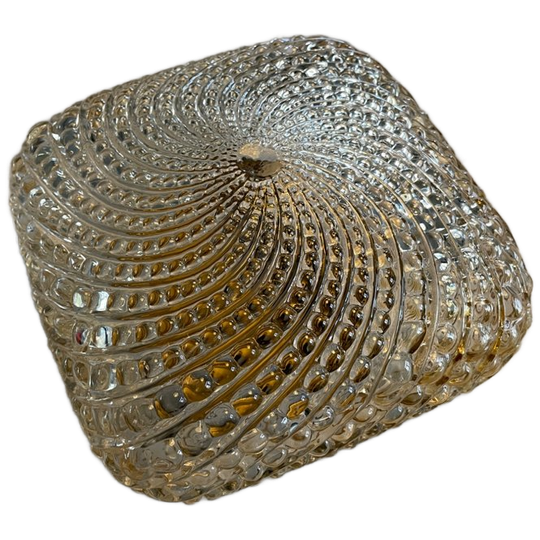 Vintage Glashütte Limburg Plafonnière (glas) 1