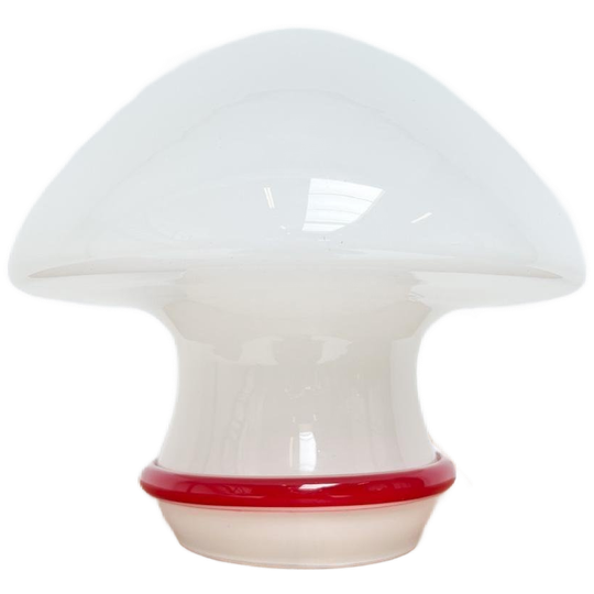 Muranoglazen Mushroom Tafellamp Van De Majo, 1970's 1