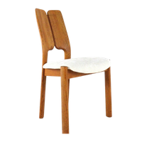 Teak Eetkamerstoel Stoel Deens Vintage