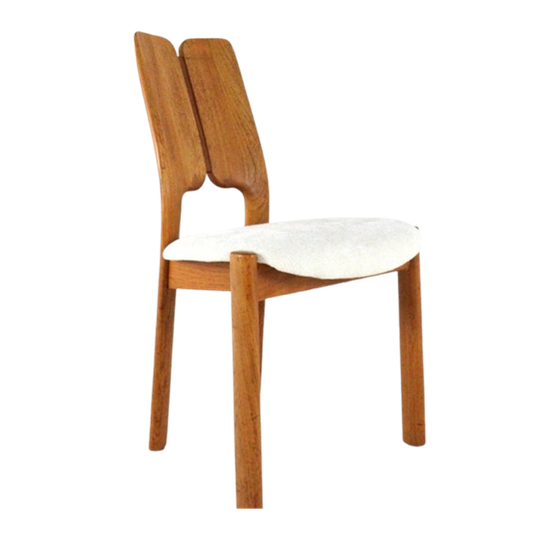 Teak Eetkamerstoel Stoel Deens Vintage 1