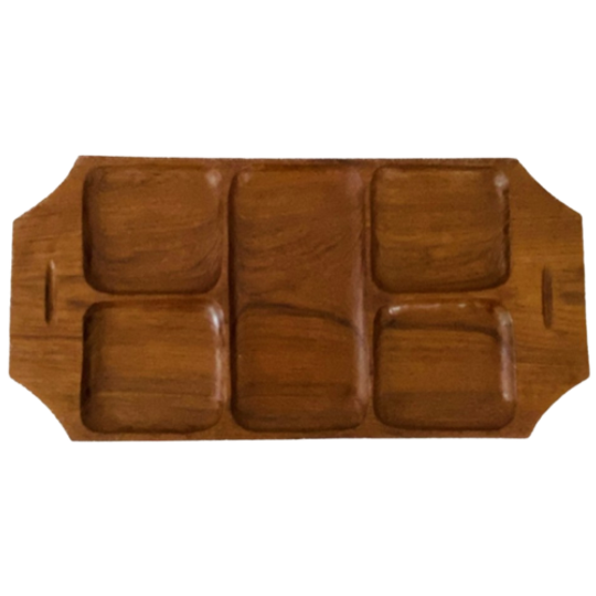Teak Houten Borrelplank 1