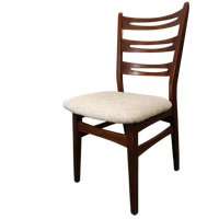 Vintage Teakhouten Eetkamer Stoel
