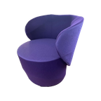 Showroommodel Paars Design Fauteuil thumbnail 1