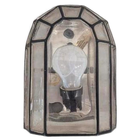 Glashütte Limburg Vintage Design Glazen Wandlamp Jaren 60 1