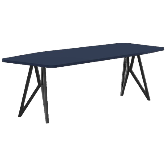 Studio Henk Eettafel Butterfly Hpl Fenix Blue Fes 0754, Paper Vorm 1