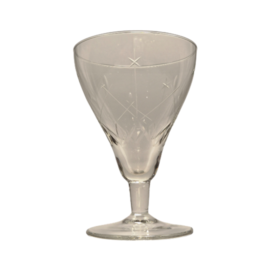 Likeurglaasje Geslepen Kristal 10cm 1
