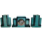 Art Deco Mantelklok + Vazen thumbnail 1