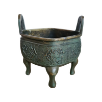 Bronzen Chinese Wierrook Brander