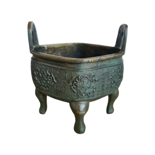 Bronzen Chinese Wierrook Brander 1