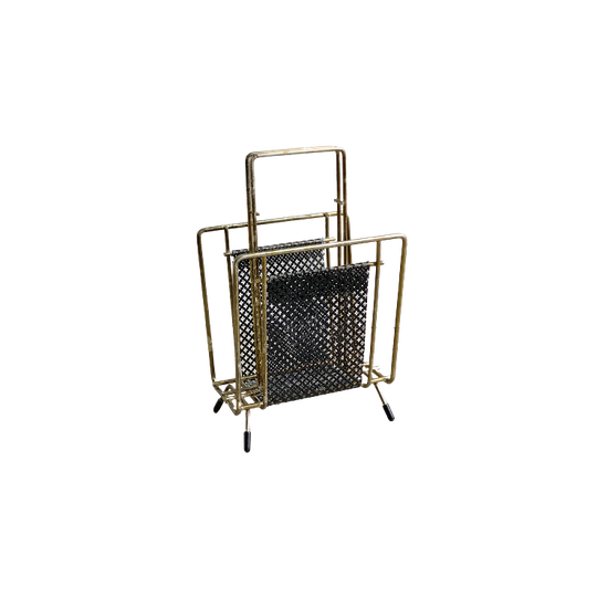 Vintage Draadmetalen Briefhouder / Brievenhouder 1