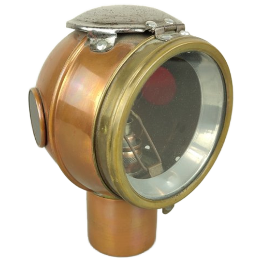 Koperen Auto Olielamp 1