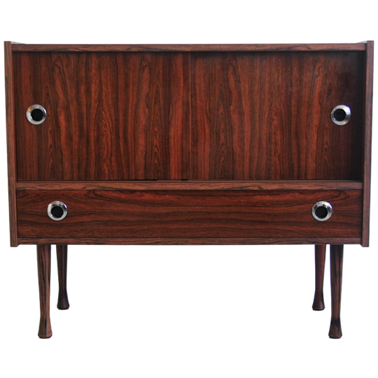 Vintage Palissander Dressoir Audiokastje 1