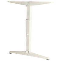 Ahrend Mehes H-Poot, Wit, Hoogte Instelbaar, Opnieuw Gecoat