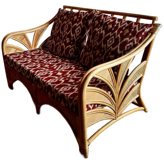 Palm Leaf Rotan Bank Vintage 1