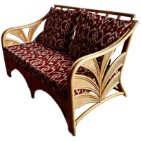 Palm Leaf Rotan Bank Vintage