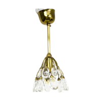 Hanglampje Messing En Kristal 48727/48728