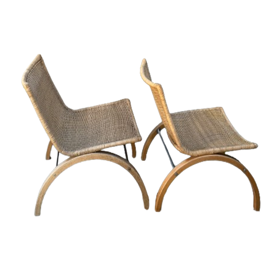 Vintage IKEA Björket Stoelen - Tord Björklund 1