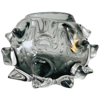 Polspotten Hobnail Glazen Waxinelichthouder Rookglas