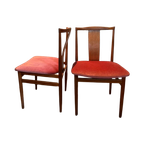 2 X Deens Design Stoelen Henning Sorensen Voor Danex thumbnail 1