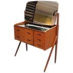 Mid Century Design Kaptafel Teak thumbnail 1