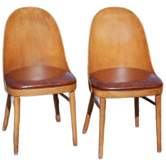 Vintage Stoelen Shelby Williams Jaren '70 1