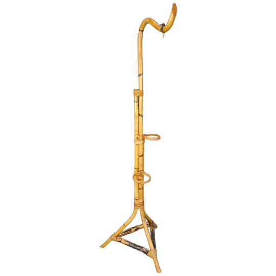 Vintage Bamboe Planten Staander 1