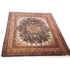 Vintage Tapijt | Wol | Kirman | 248x200 thumbnail 1