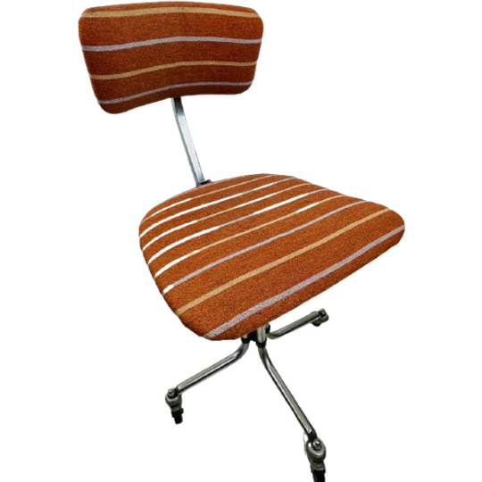 Gispen Bureaustoel. Gispen 360 Typistenstoel. Bureaustoel Op Wielen. Thuiswerk Topper. | Design 1