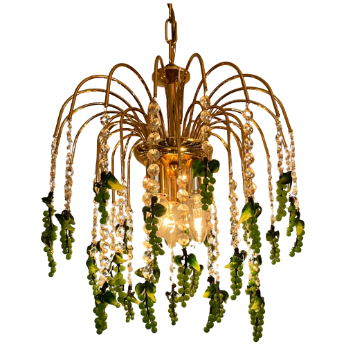 Murano Druiven Hanglampen Kroonluchters Vintage Fruit Groen