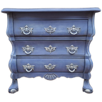 Ladekast - Buikkastje - Blauw Met Zilveren Details thumbnail 1