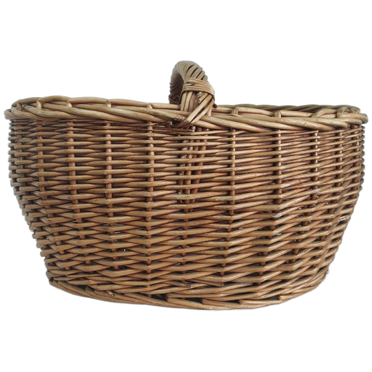 Rieten Rotan Ovale Open Picknick Mand 1