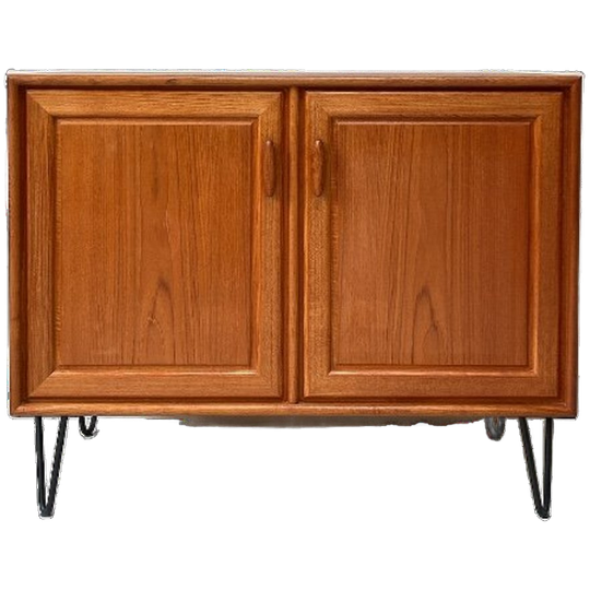 Teak Houten 2 Deurs Kast / Dressoir Van Rt Möbel 1
