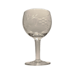 Wijnglas Geslepen 13cm thumbnail 1