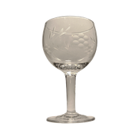 Wijnglas Geslepen 13cm